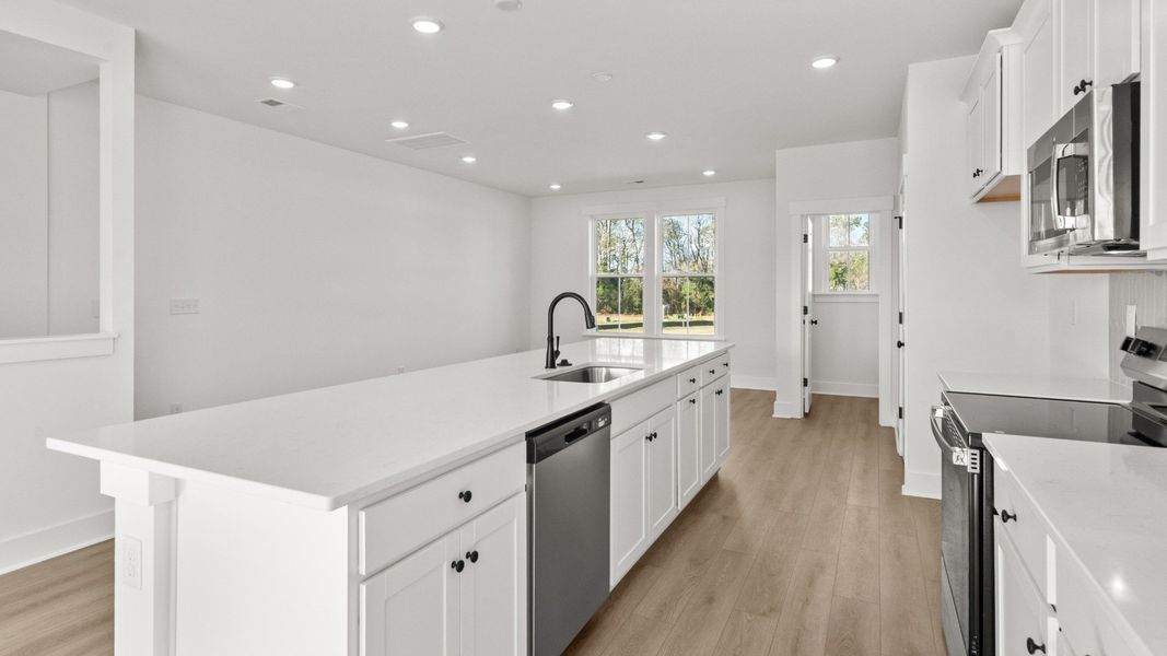 Furnished interior view inside a new home in Seabreeze Crossing, Little River (Image 8).