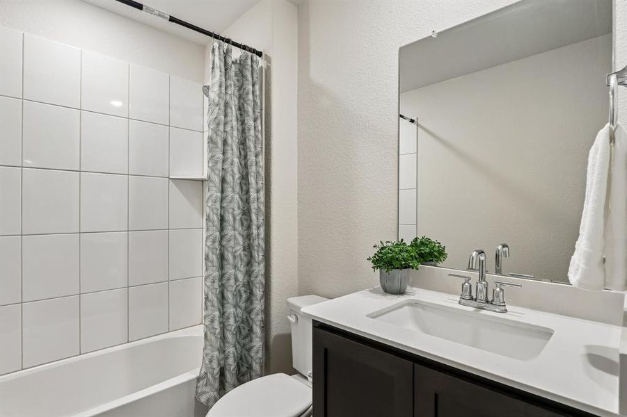 Furnished interior view inside a new home in Silverado, Aubrey (Image 19).