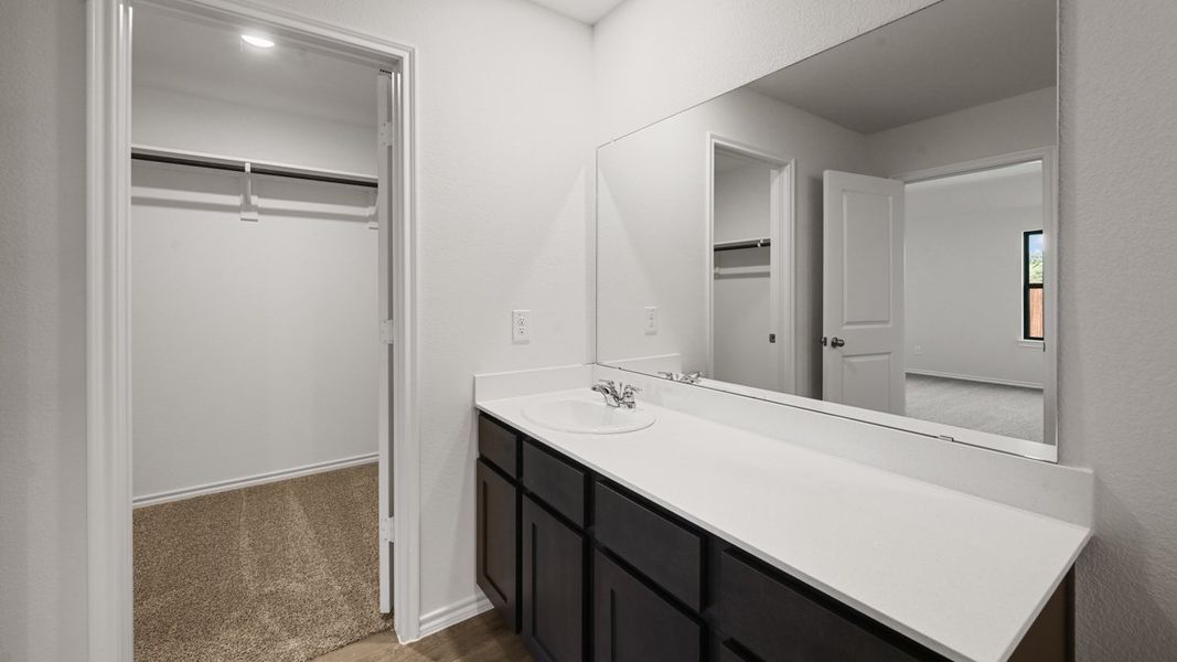 Representative furnished interior of a home built from the Holden by D.R. Horton in Whitewing Trails, Princeton (Image 10).