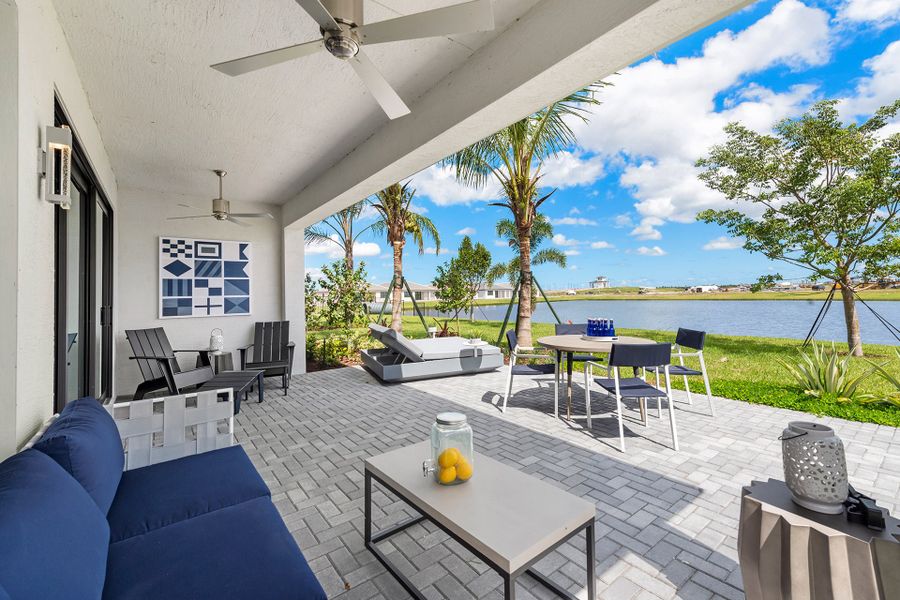 Representative exterior details of a home built from the Abaco by GL Homes in Valencia Parc at Riverland, Port St. Lucie (Image 24).