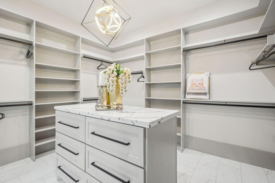 Furnished interior view inside a new home in , Houston (Image 25).