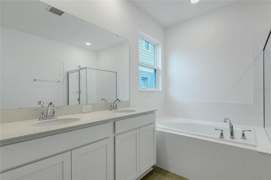Furnished interior view inside a new home in Seasons at Grandview Gardens, Deland (Image 9).