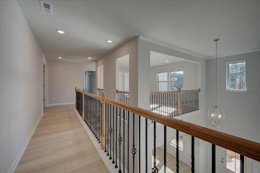 Spacious, unfurnished interior of a new home in Riverbend Overlook, Fayetteville (Image 22).