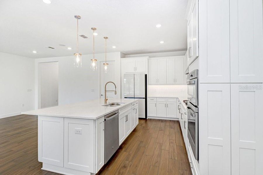 Furnished interior view inside a new home in Esplanade at Artisan Lakes, Palmetto (Image 3).
