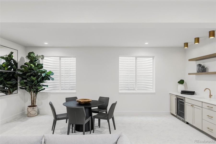 Furnished interior view inside a new home in , Denver (Image 15). Furnished interior view inside a new home in , Denver (Image 15).