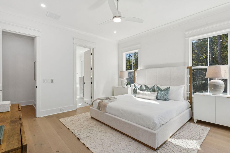 Furnished interior view inside a new home in , Mount Pleasant (Image 19).