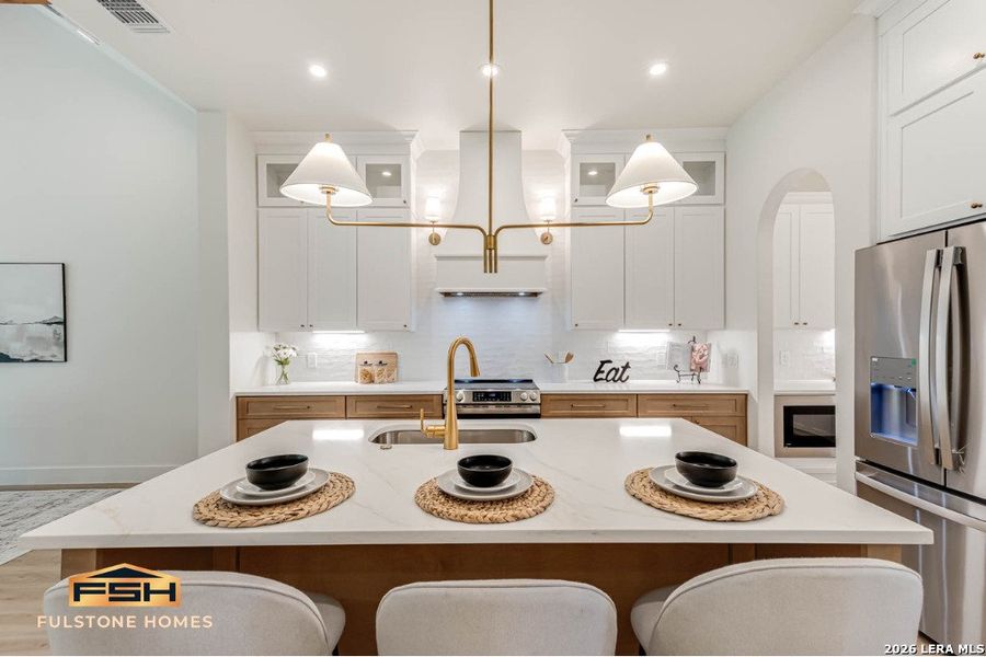 Furnished interior view inside a new home in , Boerne (Image 6). Furnished interior view inside a new home in , Boerne (Image 6).