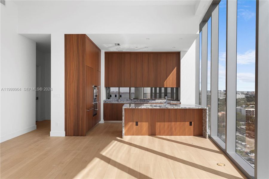 Furnished interior view inside a new home in , Miami (Image 6).