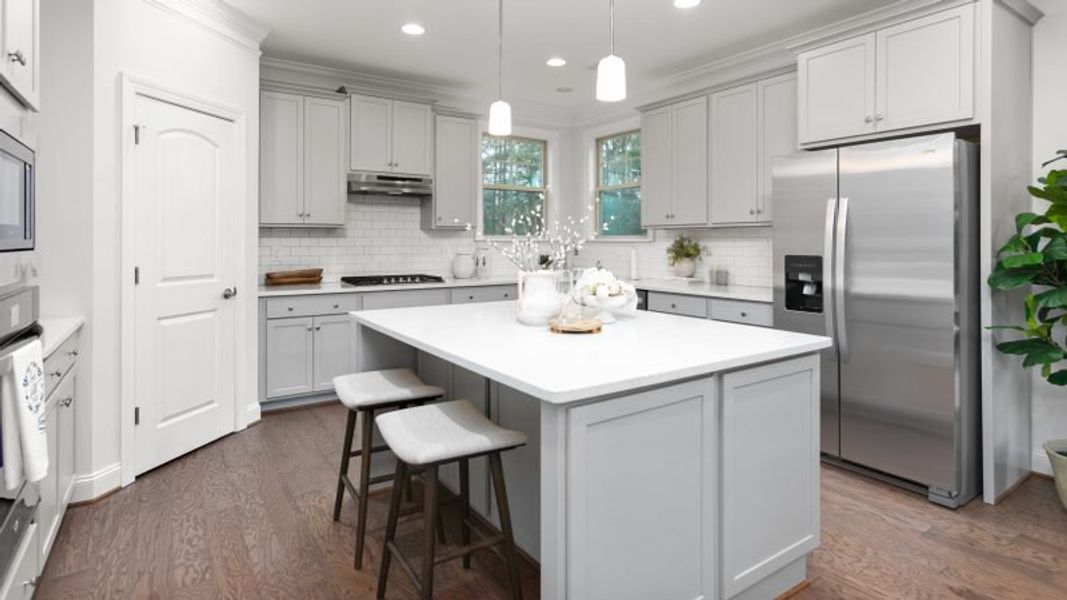 Furnished interior view inside a new home in Preserve at Carriage Cove, Oak Ridge (Image 17).