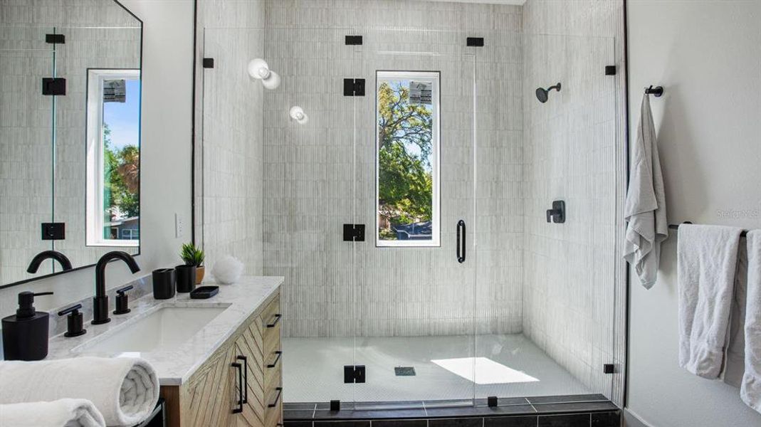 Furnished interior view inside a new home in , Tampa (Image 17). Furnished interior view inside a new home in , Tampa (Image 17).