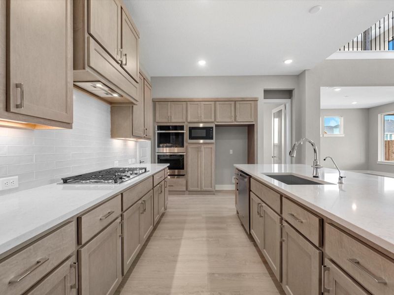 Furnished interior view inside a new home in Pecan Ridge, Fulshear (Image 6).