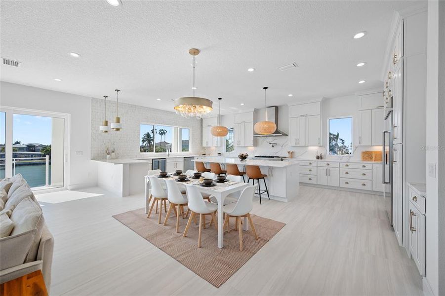 Furnished interior view inside a new home in , Treasure Island (Image 31).