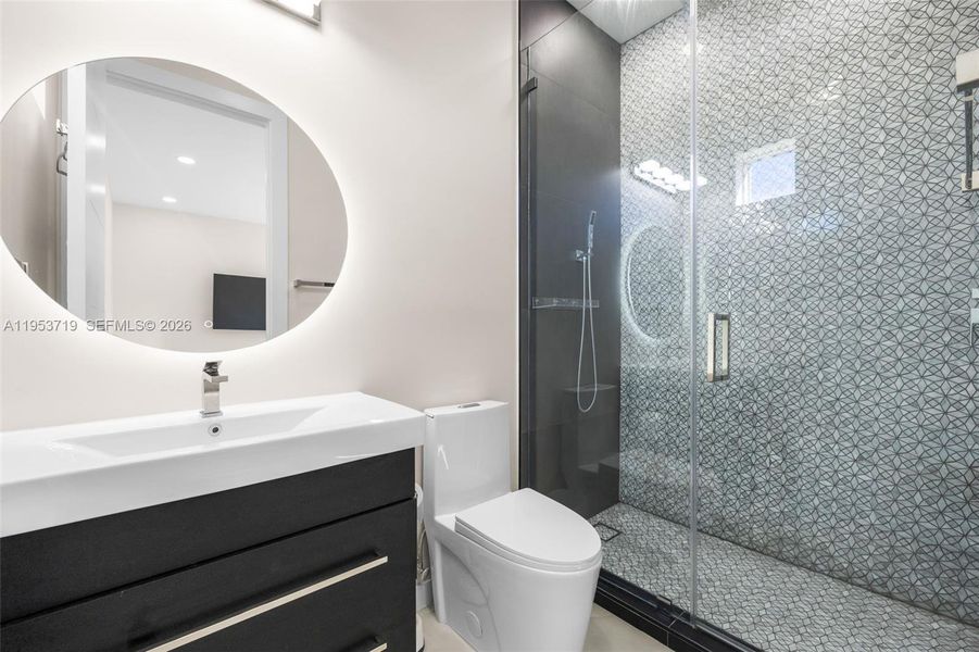 Furnished interior view inside a new home in , Palmetto Bay (Image 6).