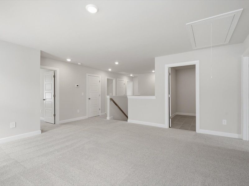 Spacious, unfurnished interior of a new home in Collier Ridge, Moore (Image 15). Spacious, unfurnished interior of a new home in Collier Ridge, Moore (Image 15).