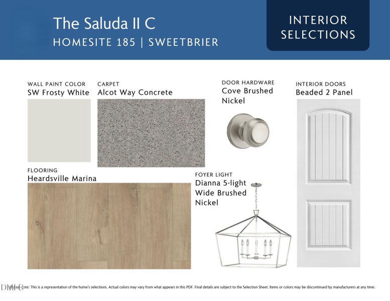Interior Selections