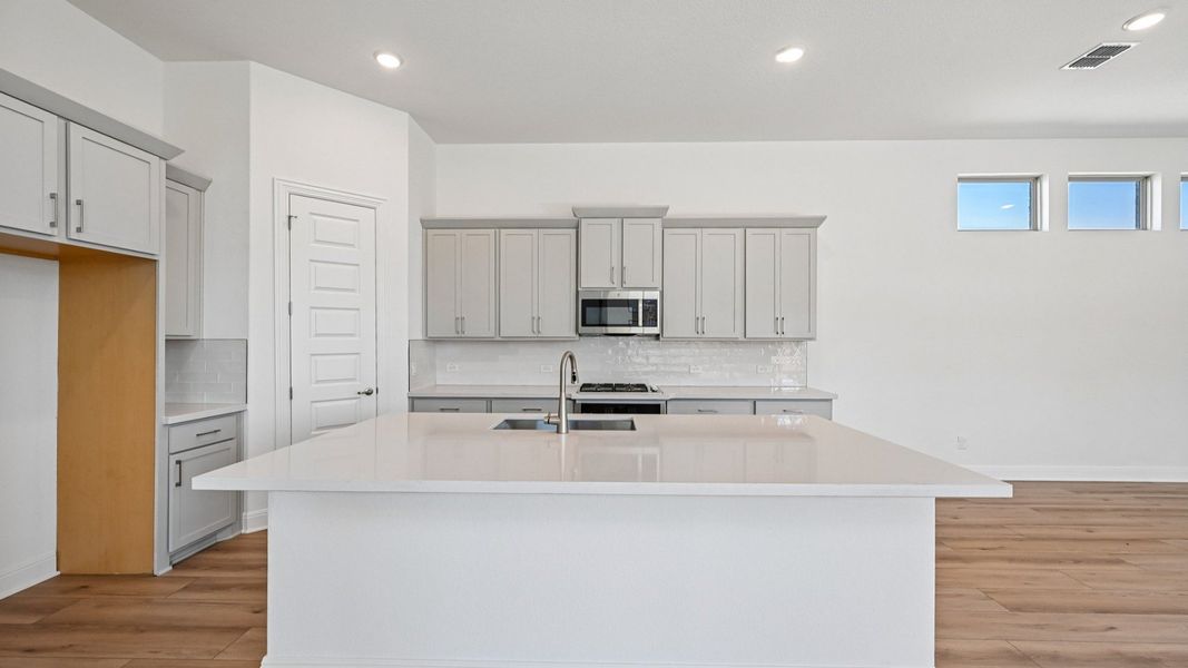 Furnished interior view inside a new home in Flora, Hutto (Image 10).