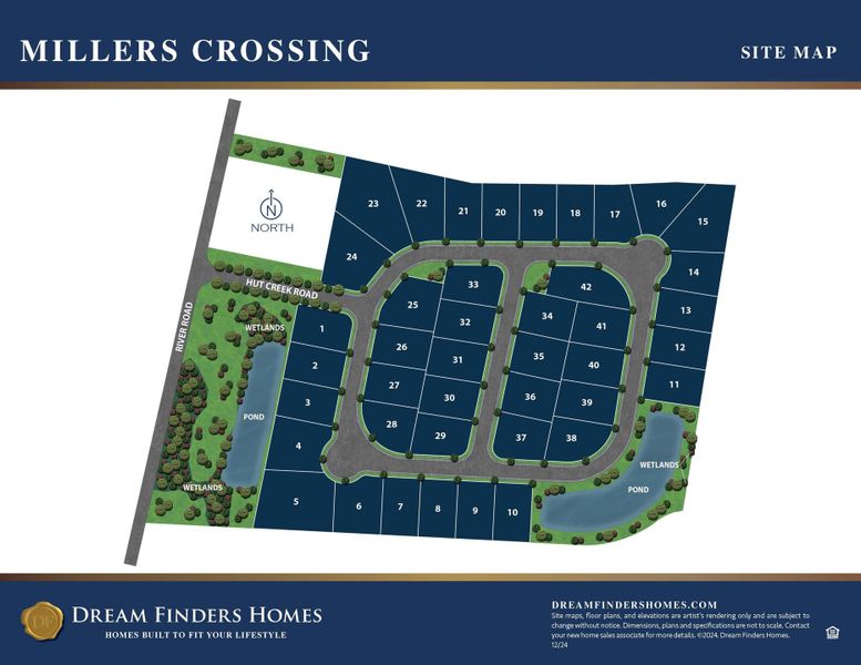 2D floor plan layout of this home in Miller's Crossing, Johns Island, SC (Image 3).