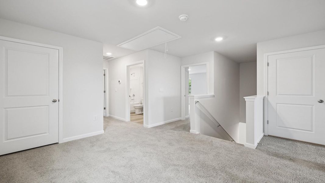 Spacious, unfurnished interior of a new home in Baxter Village, Boiling Springs (Image 21). Spacious, unfurnished interior of a new home in Baxter Village, Boiling Springs (Image 21).
