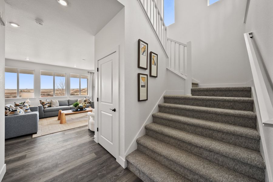 Representative furnished interior of a home built from the 4 by Trumark Homes in Trumark Homes at Tanterra, Parker (Image 15).