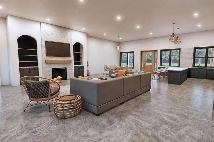 Furnished interior view inside a new home in , Paradise (Image 9).