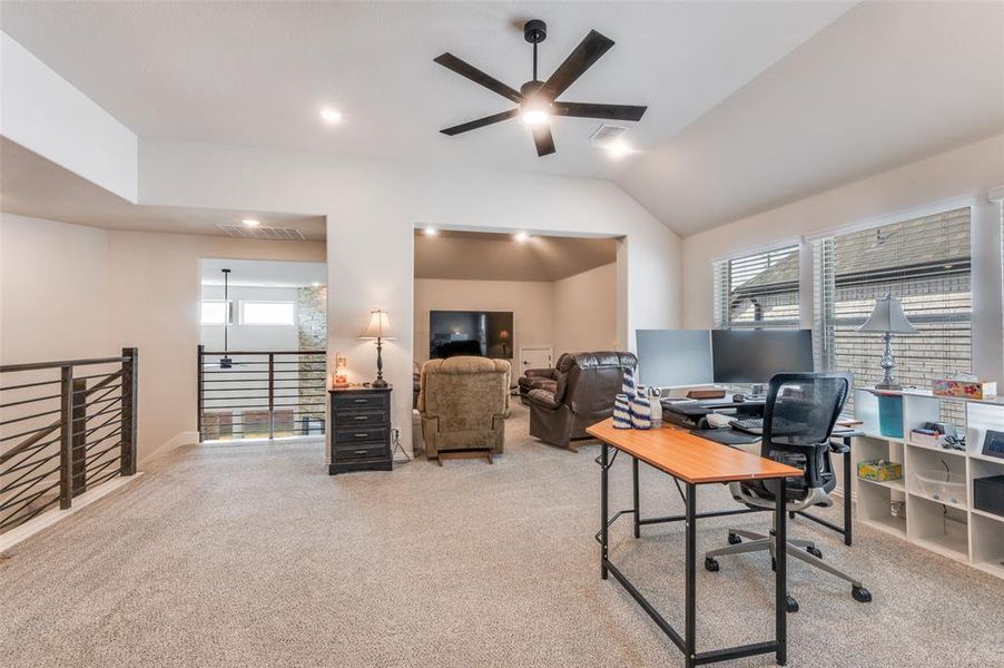Furnished interior view inside a new home in Mockingbird Hills 60-65, Joshua (Image 15). Furnished interior view inside a new home in Mockingbird Hills 60-65, Joshua (Image 15).