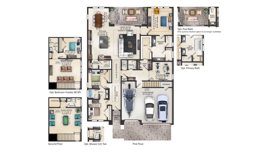 Egret II Floor Plan