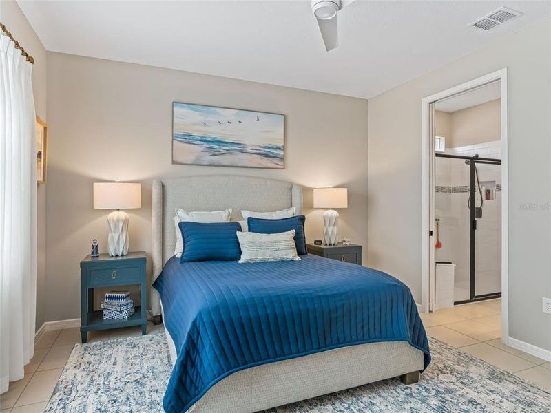 Furnished interior view inside a new home in Del Webb Stone Creek, Ocala (Image 32).