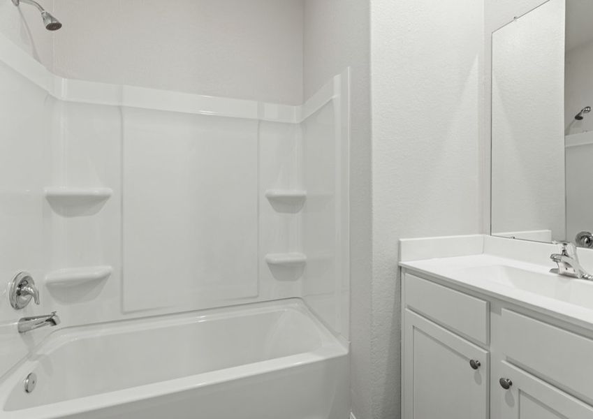 Secondary bathroom
