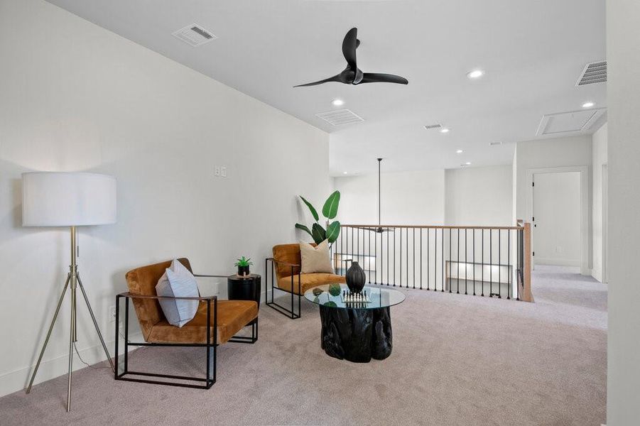 Furnished interior view inside a new home in , Midlothian (Image 17). Furnished interior view inside a new home in , Midlothian (Image 17).