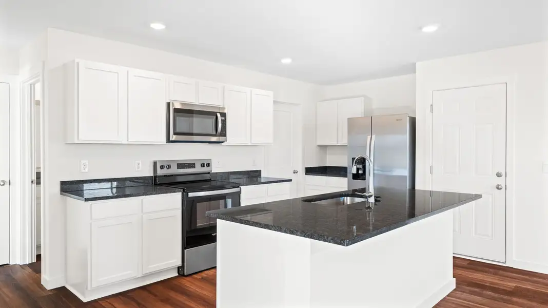 Furnished interior view inside a new home in Evergreen Landing, Rossville (Image 3).