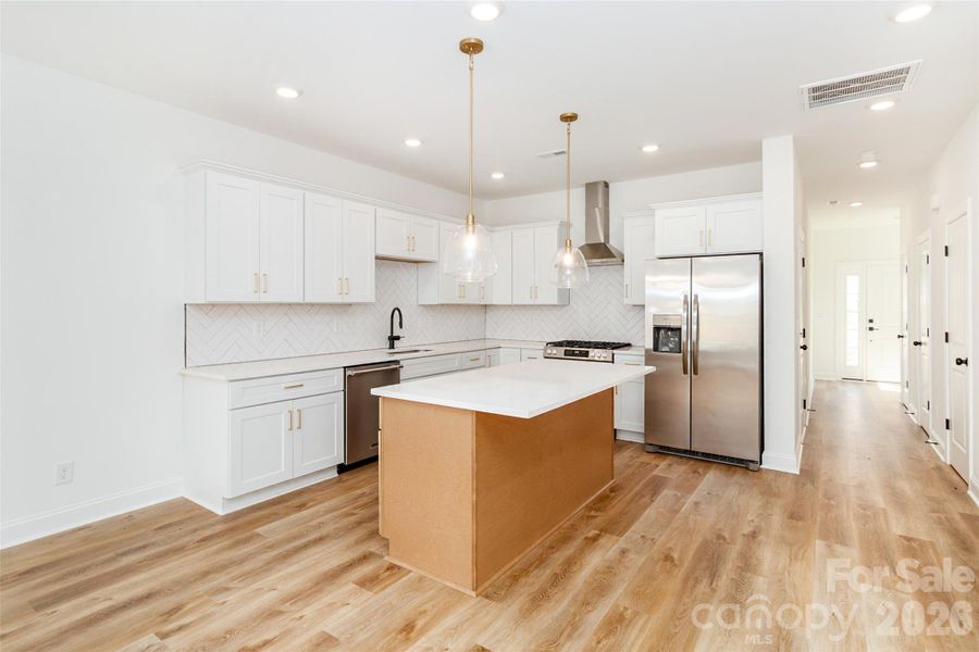 Furnished interior view inside a new home in , Charlotte (Image 13). Furnished interior view inside a new home in , Charlotte (Image 13).