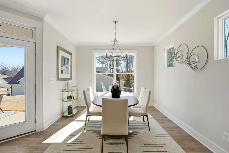 Furnished interior view inside a new home in Rone Creek, Waxhaw (Image 19).