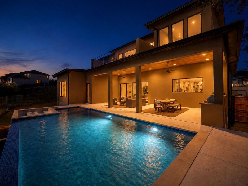 Exterior details and patio area of a home in , Dripping Springs (Image 22). Exterior details and patio area of a home in , Dripping Springs (Image 22).