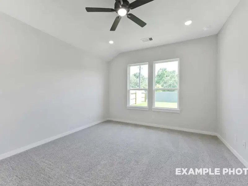 Spacious, unfurnished interior of a new home in Sundance Cove, Crosby (Image 18).
