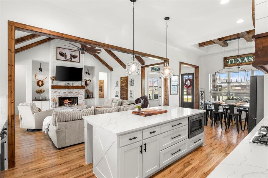 Furnished interior view inside a new home in , Waxahachie (Image 12).