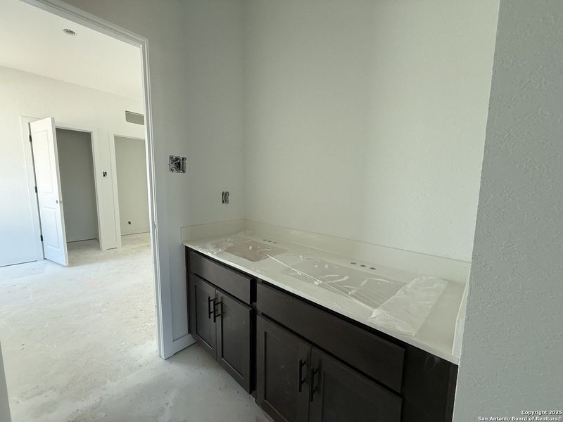 Furnished interior view inside a new home in Enclave at Hennersby Hollow 50's, San Antonio (Image 4).