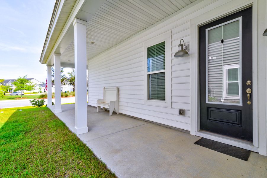 Exterior details and patio area of a home in , Summerville (Image 30).