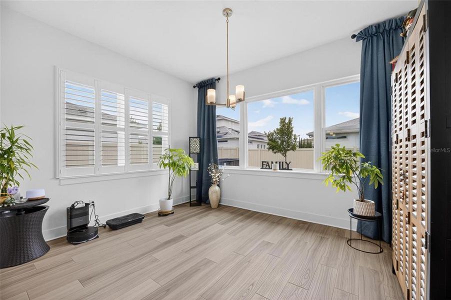 Furnished interior view inside a new home in Robin's Cove at Epperson, Wesley Chapel (Image 37).