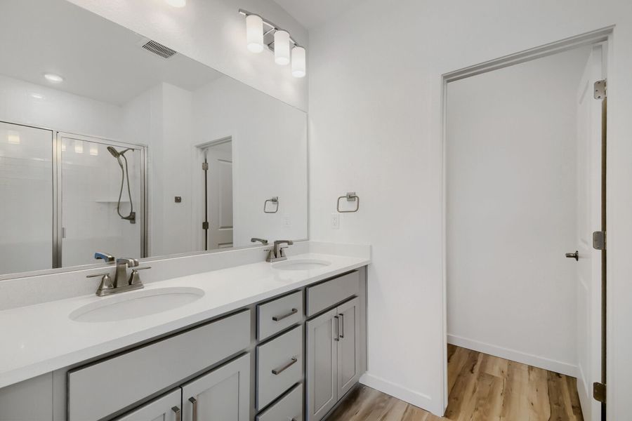 Furnished interior view inside a new home in Central Park, Denver (Image 6). Furnished interior view inside a new home in Central Park, Denver (Image 6).