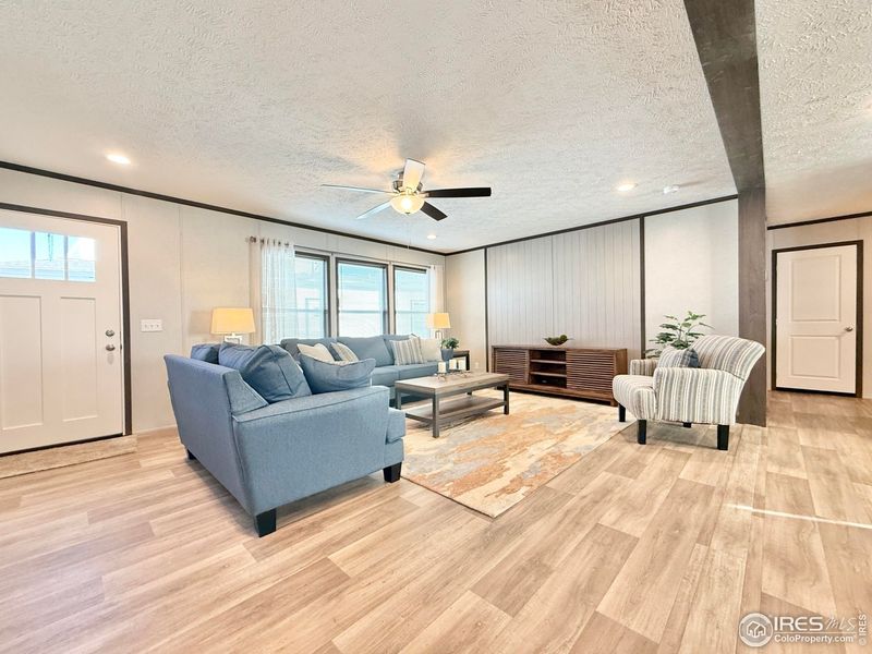 Furnished interior view inside a new home in , Briggsdale (Image 6).