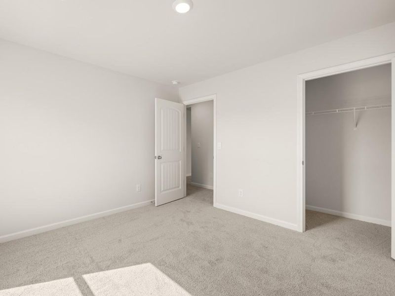 Spacious, unfurnished interior of a new home in Parkside at Carter Grove, Cartersville (Image 31).