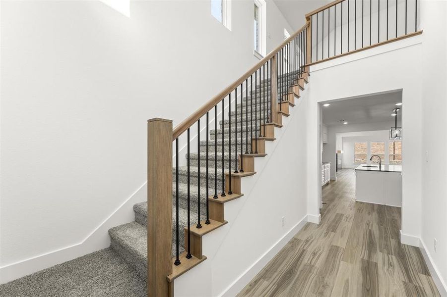 Spacious, unfurnished interior of a new home in The Villages of Hurricane Creek, Anna (Image 16). Spacious, unfurnished interior of a new home in The Villages of Hurricane Creek, Anna (Image 16).