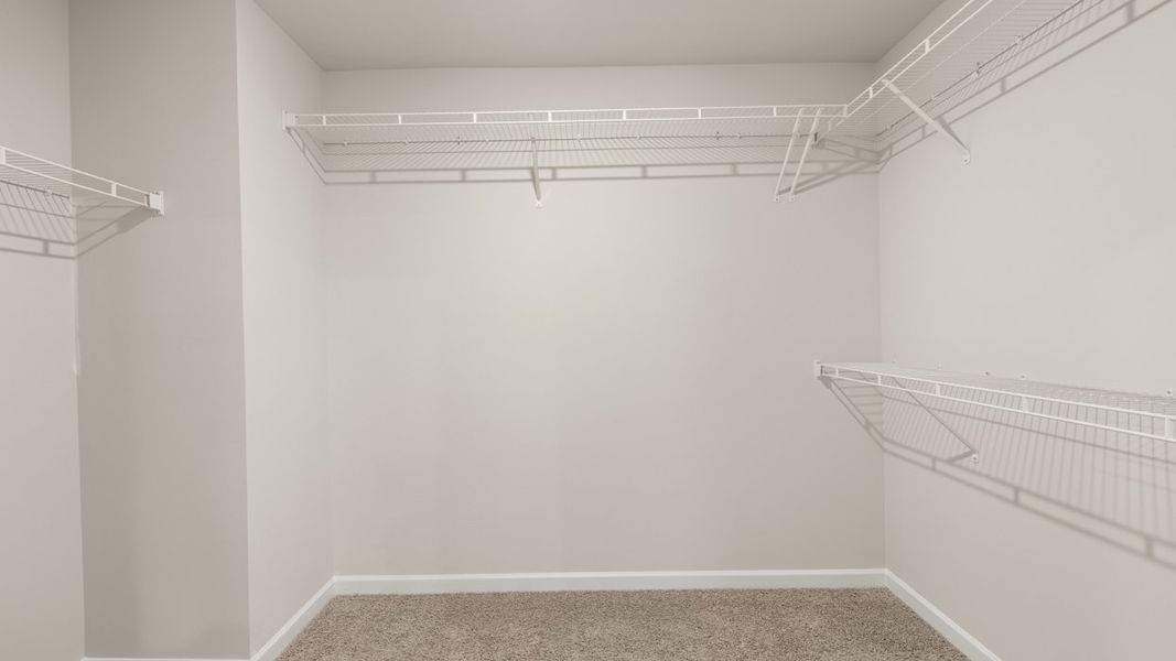 Spacious, unfurnished interior of a new home in Brookland Commons, Monroe (Image 20).
