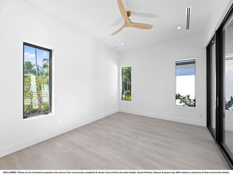 DISCLAIMER: Photos are for illustrative purposes only and are from a previously completed & similar home built by the same builder. Actual finishes, features & layout may differ based on selections & final construction details.