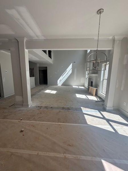 Spacious, unfurnished interior of a new home in Le Jardin, Fairburn (Image 8). Spacious, unfurnished interior of a new home in Le Jardin, Fairburn (Image 8).