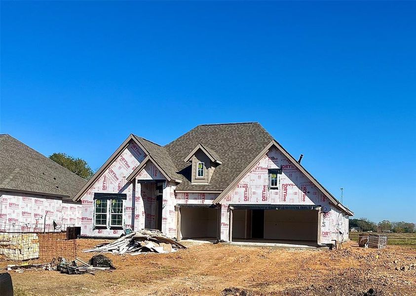 One-story home with 4 bedrooms, 3 baths and 3-car garage