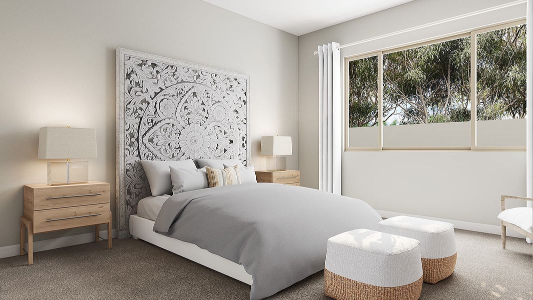 Furnished interior in a model home at Camerano at Abel Ranch in Goodyear (Image 7).