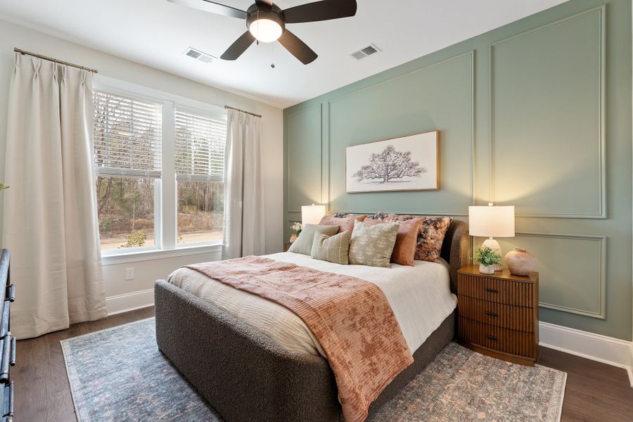Furnished interior view inside a new home in Bens Crossing, Woodruff (Image 29). Furnished interior view inside a new home in Bens Crossing, Woodruff (Image 29).