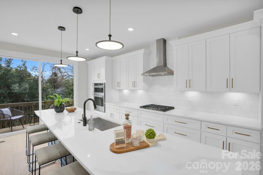 Furnished interior view inside a new home in , Charlotte (Image 32).