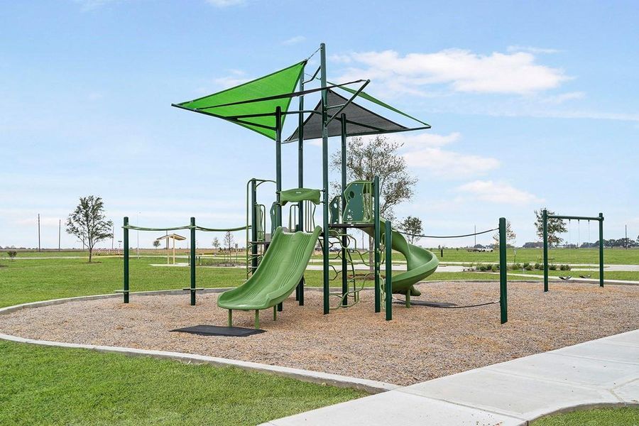 Playground for the kids in Lakeview